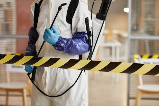 Professional Biohazard technician working in Calverton, MD